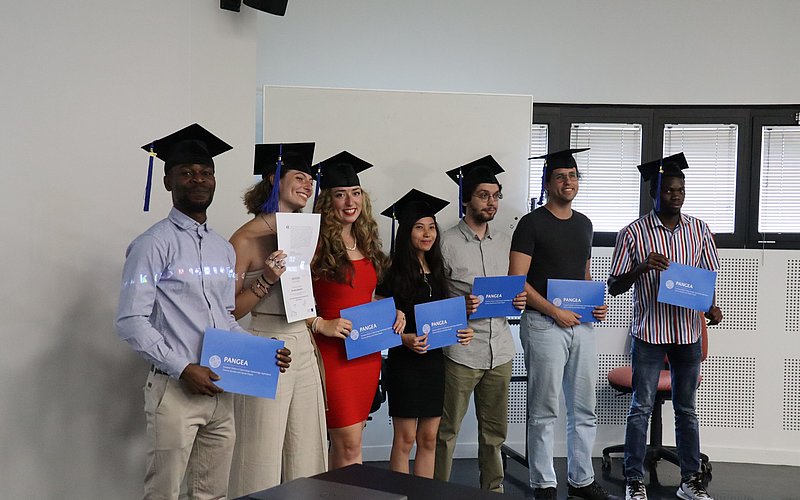 Graduated students from cohort 1
