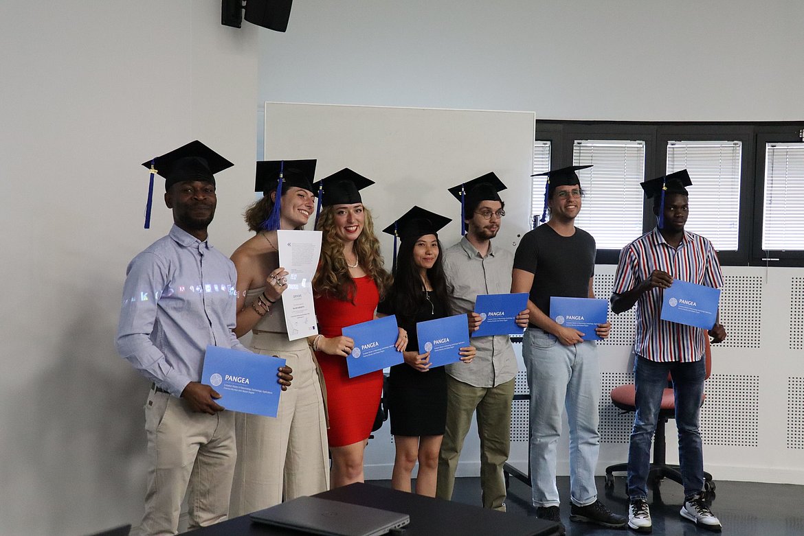 Graduated students from cohort 1