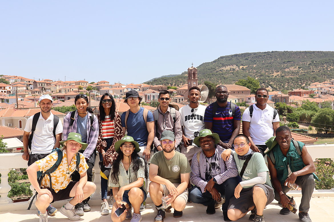 Students from cohort 4 in Greece