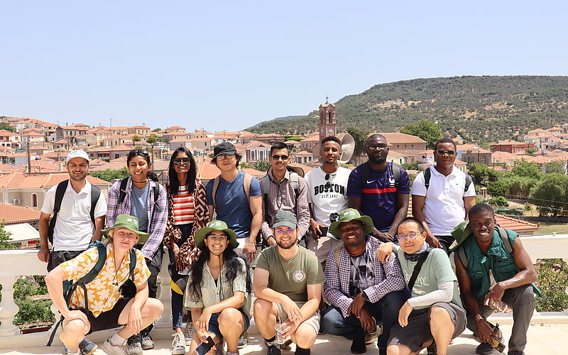 Students from cohort 4 in Greece