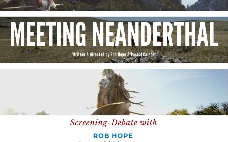 Flyer Neanderthal screening and debate