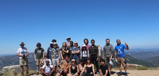 PANGEA students in Risco Carbonero
